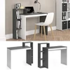 Vicco Leo íróasztal 110 cm, antracit- fehér
