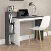 Vicco Leo íróasztal 110 cm, antracit- fehér