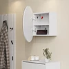 Vicco fehér tükrös fürdőszobai szekrény – 50 × 50 × 17 cm