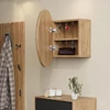 Vicco arany tölgy tükrös fürdőszobai szekrény – 50 × 50 × 17 cm