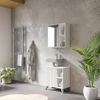 Vicco Leano fehér mosdó alatti szekrény – 60 × 62 × 30 cm
