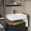 Vicco Marelle mosdószekrény, 60 cm, antracit/tölgy