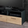 Vicco Diego TV állvány, 95 cm, antracit-tölgy