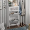 Vicco Aron fehér cipőtároló 60×115 cm – kompakt előszobabútor