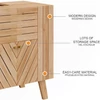 Vicco Lucie – Természetes hatású fürdőszobaszekrény mosdókagyló alá, 60 cm
