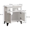 Vicco Vanity fehér fürdőszobai mosdószekrény–60×65×30 cm