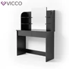 Vicco “Charlotte” 1471 fésülködőasztal, fekete