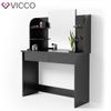 Vicco “Charlotte” 1471 fésülködőasztal, fekete