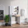 Vicco “Dekos” 2460 fésülködőasztal, 75 cm, fehér-sonoma