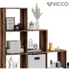 Lépcsős polc, old style, 142,5x140x29 cm, Vicco 4208 
