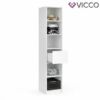 Vicco Visit nyitott fülkés előszoba szekrény 1705, fehér, 189,9x38,3x49,9 cm