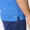 Adidas Tiro 17 férfi galléros póló – kék, S