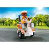 Playmobil 70052 - doktornő kétkerekű járgánnyal