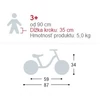PUKY FUTÓBICIKLI LEARNER BIKE LR 1L PINK, 12"