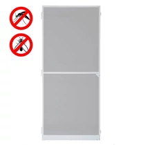Szúnyogháló ajtó fehér aluminium kerettel120×240