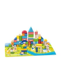 Disney építőkockák dobozban, Disney figurákkal