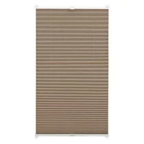 Gardinia 40x130 cm harmónika roló, pliszé függöny, fúrás nélkül, taupe