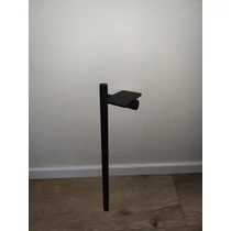 Bútorláb fekete, acél, 3 db, 39 cm