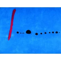 Joan Miro Bleu II alumínium kép, B. kategória