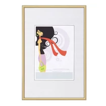 Walther design képkeret, arany, 50×60 cm