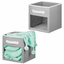 MDesign összecsukható szövet tárolódoboz szett, 2 db