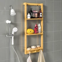 Casaria bambusz fürdőszobai polc, 70×28,5×10 cm