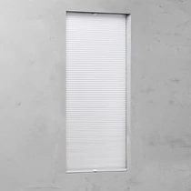 Expo Ambiente harmónika roló, dupla pliszé, 50x130 cm, fehér