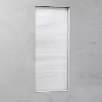 Expo Ambiente harmónika roló, dupla pliszé, 50x130 cm, fehér