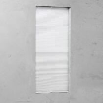 Expo Ambiente harmónika roló, dupla pliszé, 50x130 cm, fehér