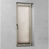 Cocoon 45×130 cm pliszé függöny/harmónika roló,fúrás nélkül, taupe