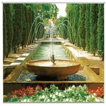 Palma textil poszter, 95×95 cm