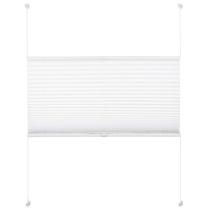 Woltu 50×100 cm feszített pliszé, fúrás nélkül, fehér