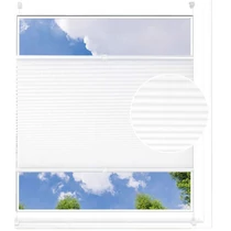 Woltu 95x130 cm feszített pliszé, fúrás nélkül, fehér