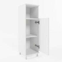 Vicco Fynn midi szekrény, fehér, 95 cm