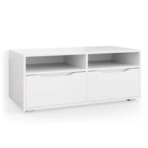 Vicco Ruben TV állvány, 100 cm, fehér, B. kategória