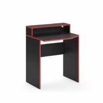 Vicco Kron játékasztal, 70x60 cm, fekete/piros