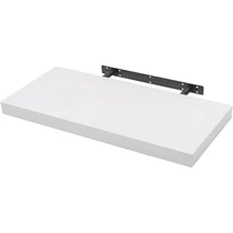 Woltu lebegő fali polc, 50×22,8×3,8 cm, fehér
