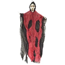 Halloween függő csontváz szellem dekoráció szett, 3 db-os