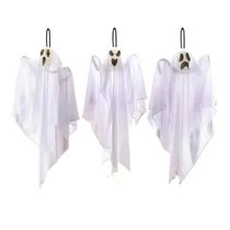 Halloween függő szellem dekoráció szett, 3 db-os