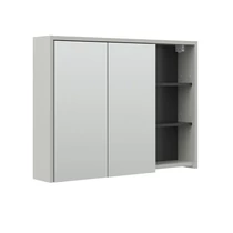 Vicco Viola tükrös szekrény 100x75 cm, szürke/antracit