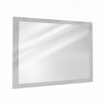 Vicco fürdőszobai tükör, beton, 45x60x2 cm