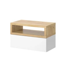 Vicco Urbano éjjeliszekrény, fehér-tölgy, 45 cm