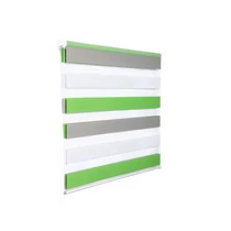 Woltu 55×150 cm sávos roló, dupla róló, zebra roló, 3 színű, fúrás nélkül
