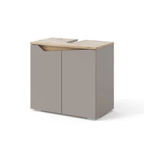 Vicco Marelle mosdószekrény, 60 cm, greige/tölgy