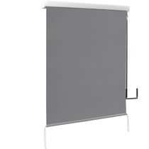 Woltu 100×140 cm kültéri roló hajtókarral, sötétszürke