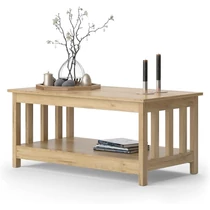 Vicco Oxford dohányzóasztal 100 cm, tölgy