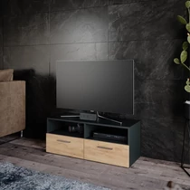 Vicco Diego TV állvány, 95 cm, antracit-tölgy