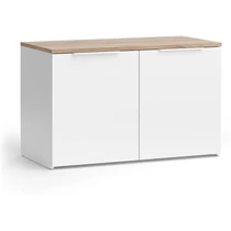 Vicco Wido komód, 80 cm, fehér-sonoma