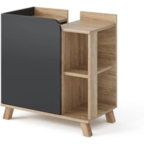 Vicco Karen mosdószekrény, 60 cm, sonoma / antracit