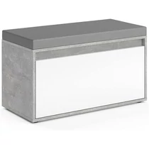 Vicco Iker pad, 80 cm, beton-fehér